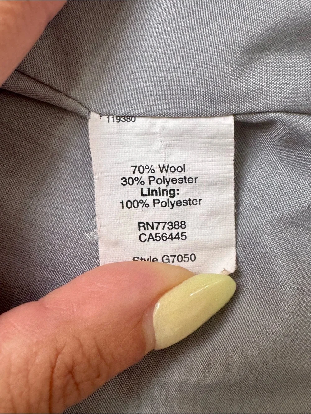 J.Crew Women’s Light Heather Grey Blazer, Size 4P